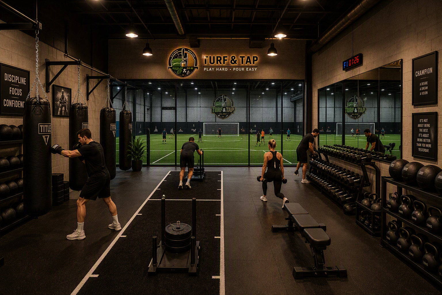 Turf & Tap — Boxing gym and training studio